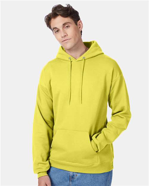 Custom Embroidered - Hanes - Ecosmart® Hooded Sweatshirt - Yellow - P170