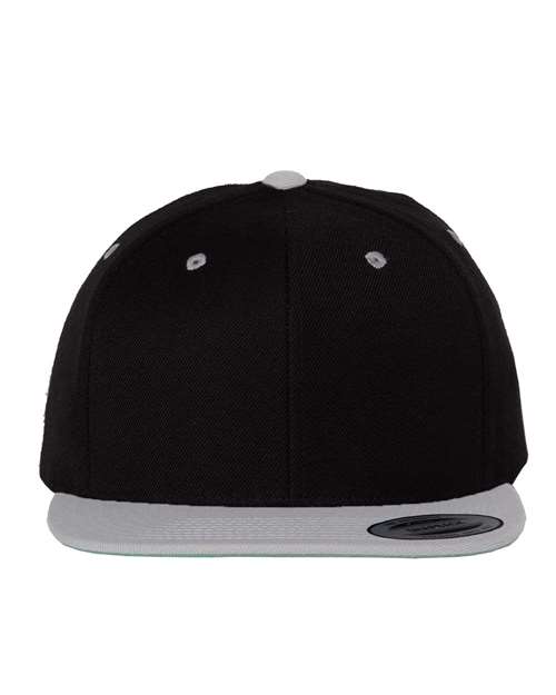 Custom Embroidered - YP Classics - Premium Flat Bill Snapback Cap - 6089M