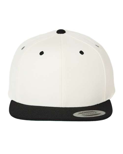 Custom Embroidered - YP Classics - Premium Flat Bill Snapback Cap - 6089M