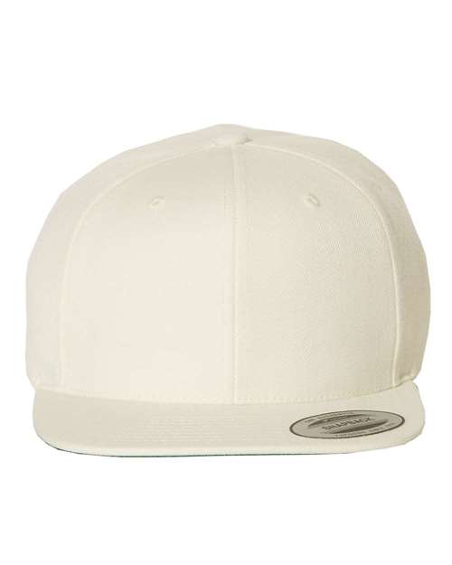 Custom Embroidered - YP Classics - Premium Flat Bill Snapback Cap - 6089M