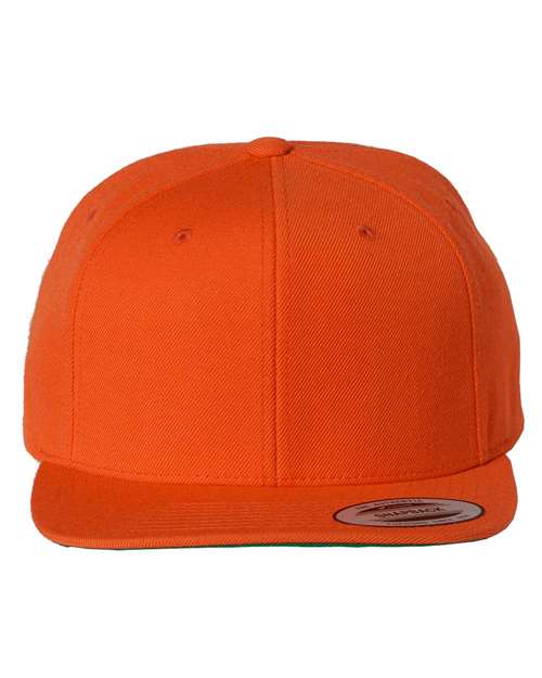 Custom Embroidered - YP Classics - Premium Flat Bill Snapback Cap - 6089M
