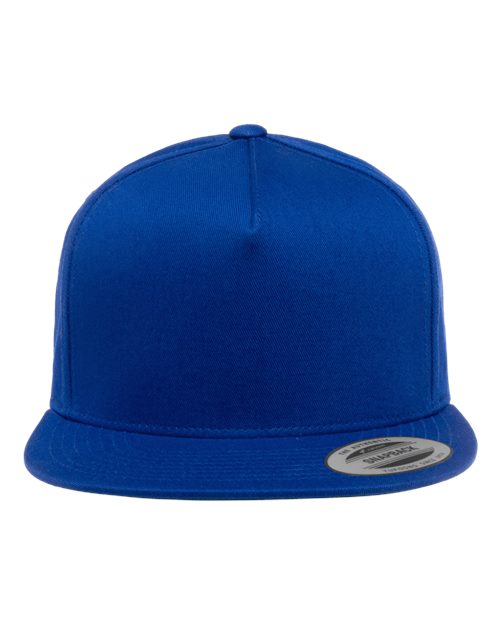 Custom Embroidered - YP Classics - Five-Panel Cotton Twill Snapback Cap - 6007