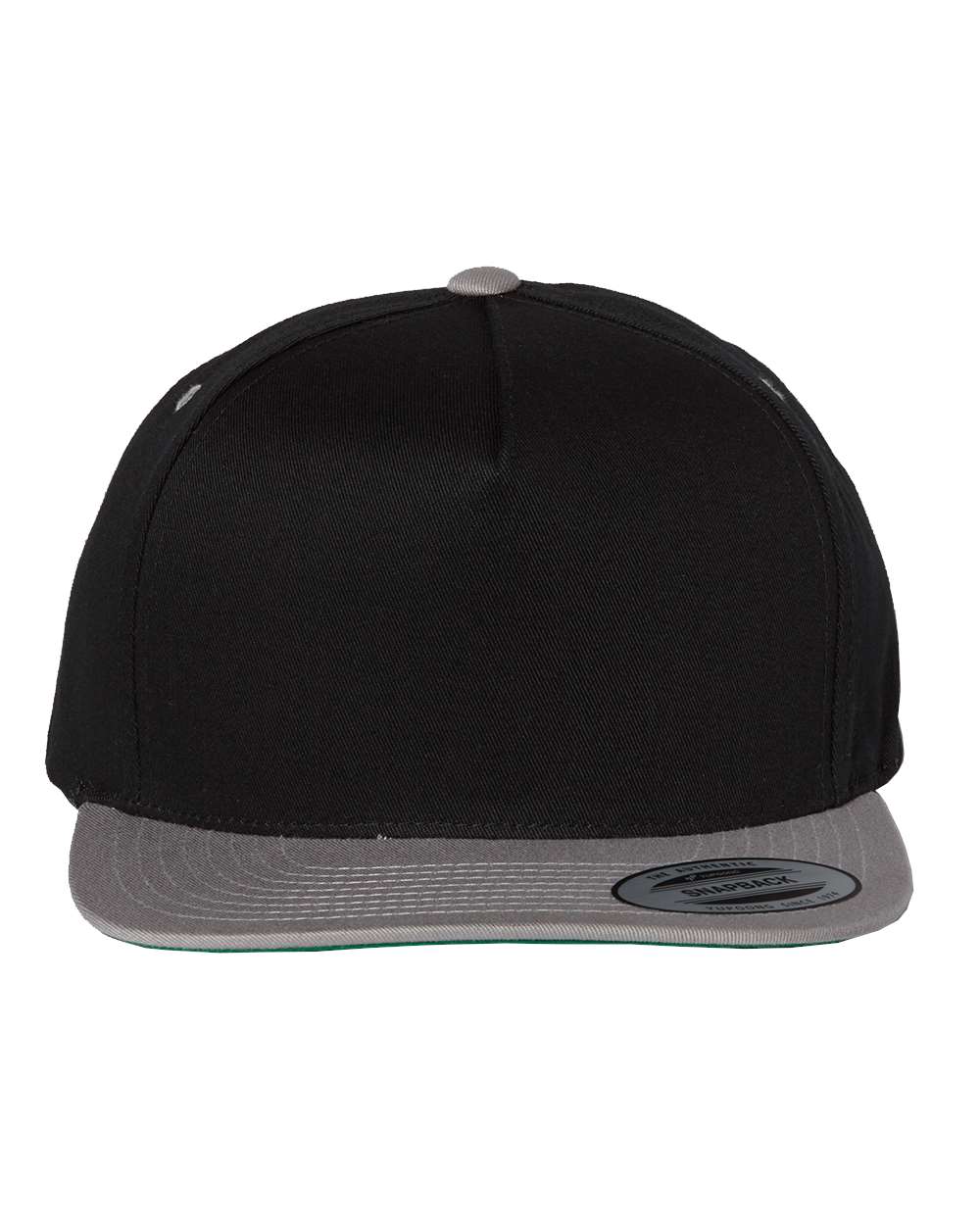 Custom Embroidery - YP Classics - Five-Panel Cotton Twill Snapback Cap - 6007