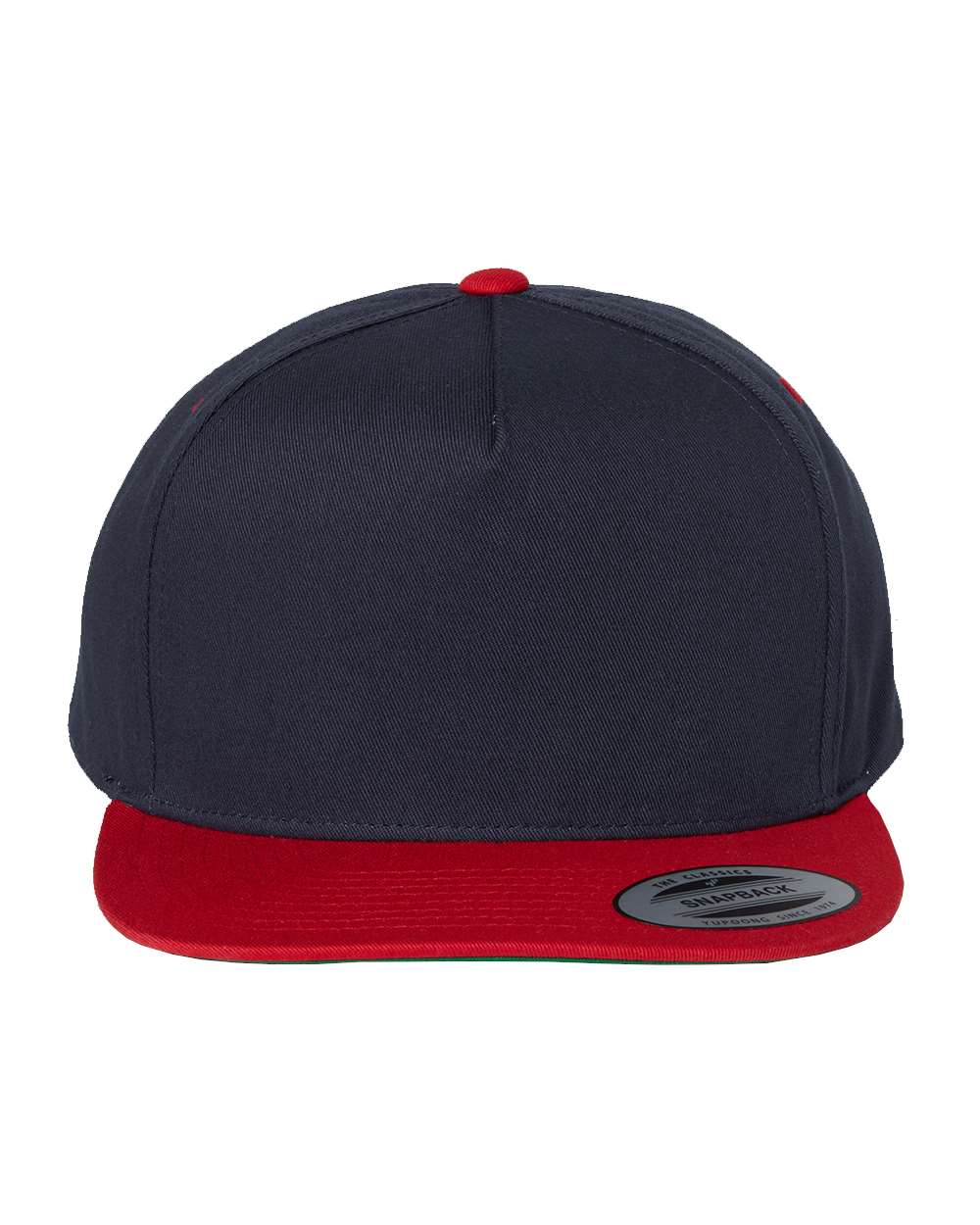 Custom Embroidery - YP Classics - Five-Panel Cotton Twill Snapback Cap - 6007