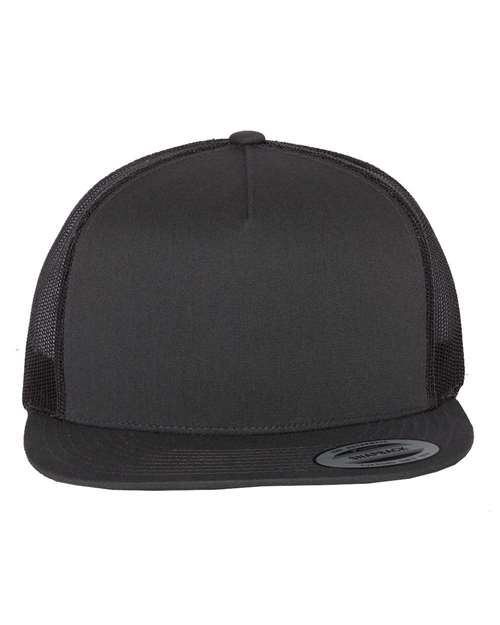 Custom Embroidered - YP Classics - Classic Five-Panel Trucker Cap - 6006