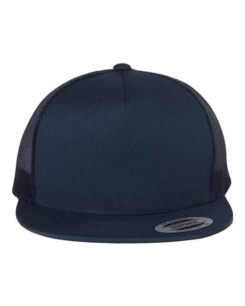 Custom Embroidered - YP Classics - Classic Five-Panel Trucker Cap - 6006