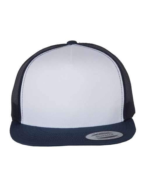 Custom Embroidered - YP Classics - Classic Five-Panel Trucker Cap - 6006