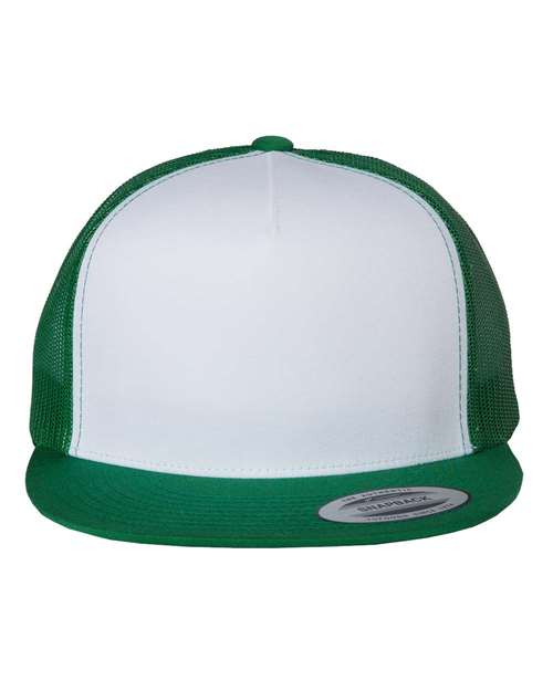 Custom Embroidered - YP Classics - Classic Five-Panel Trucker Cap - 6006