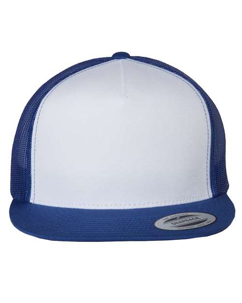 Custom Embroidered - YP Classics - Classic Five-Panel Trucker Cap - 6006