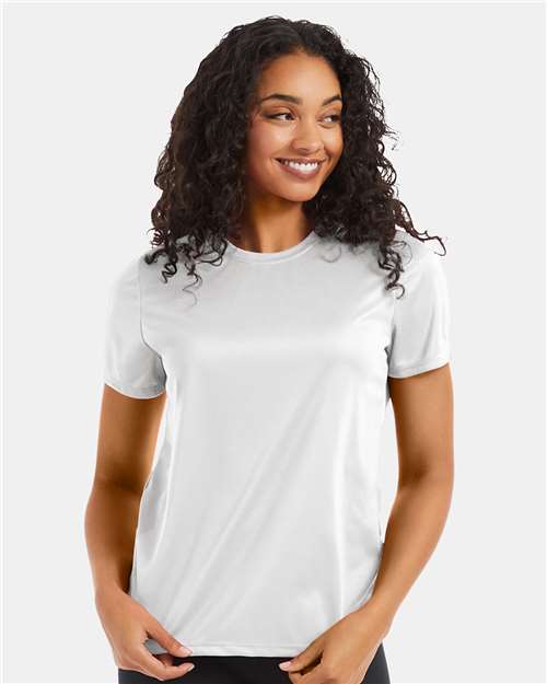 Custom Embroidered - Hanes - Cool DRI® Women's Performance T-Shirt - 4830