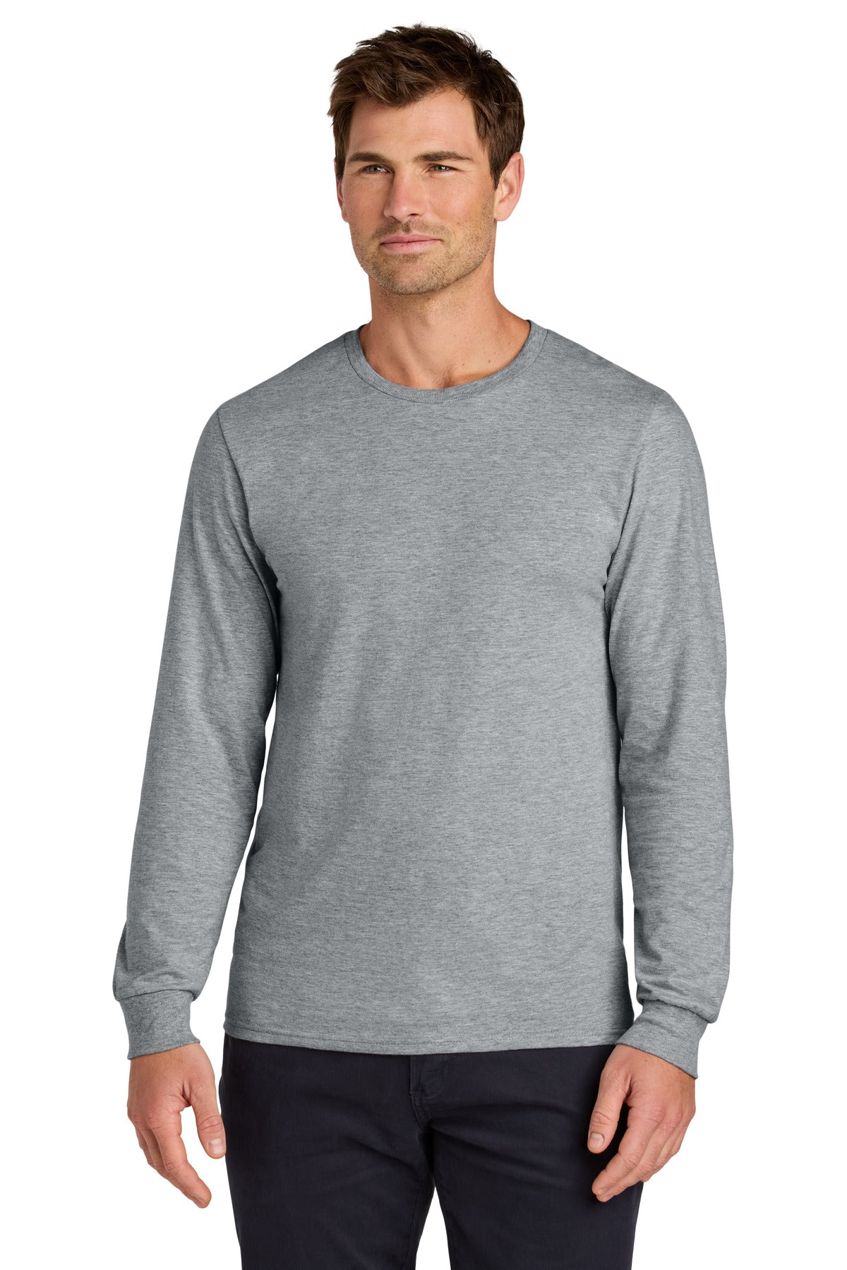 Custom Embroidery or DTF Print - Jerzees Classics ™  Unisex Cotton Long Sleeve T-Shirt 363L