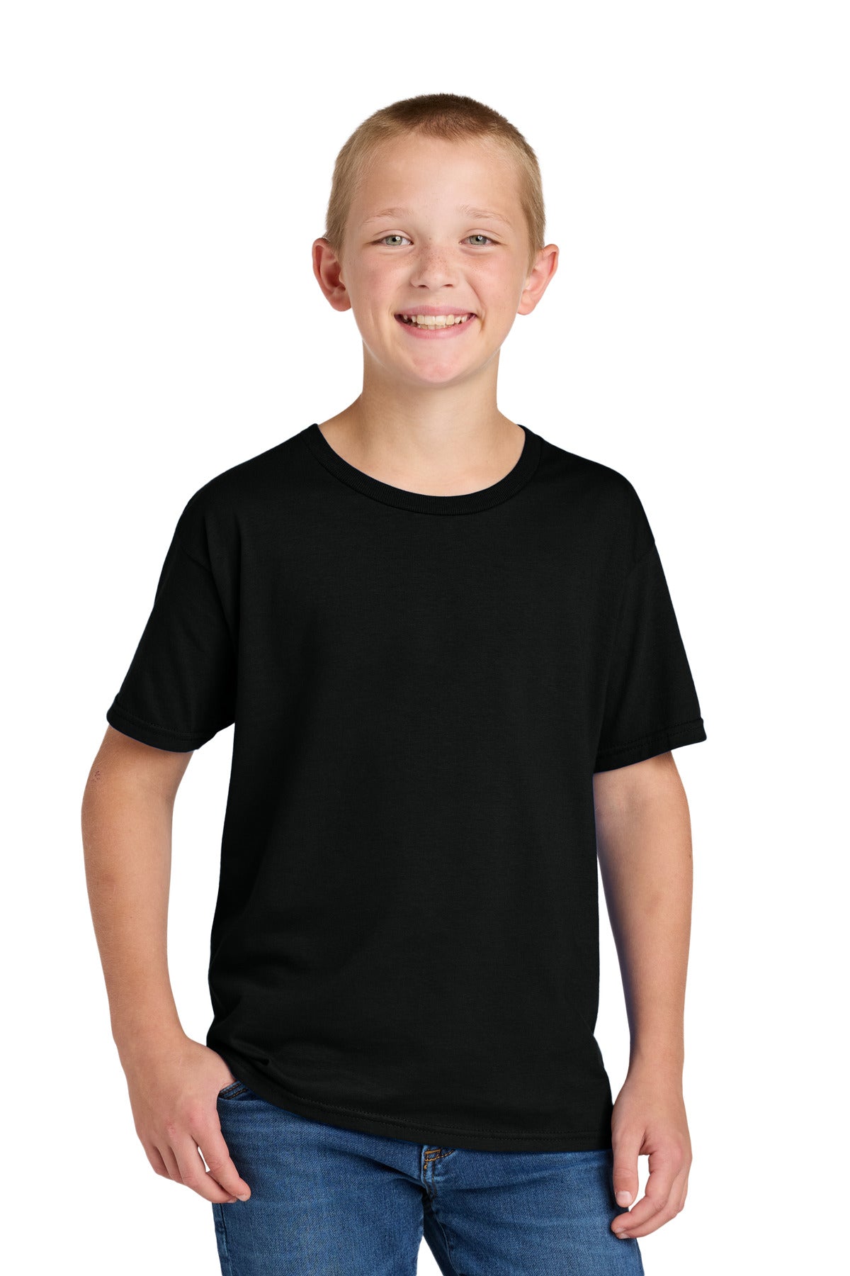 Custom Embroidery or DTF Print - Jerzees Classics ™  Youth Cotton T-Shirt 363Y