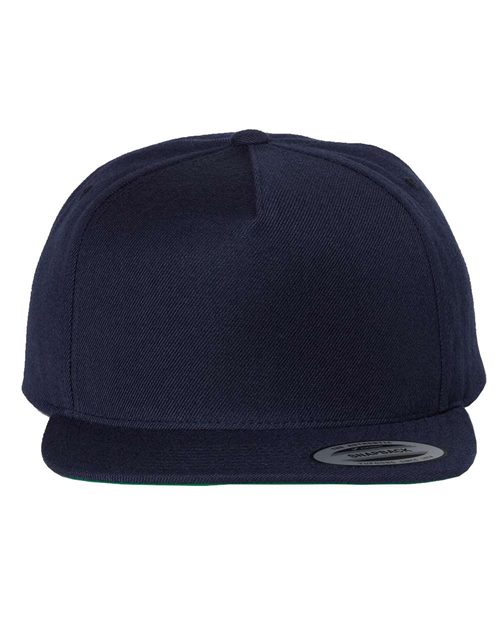 Custom Embroidered - YP Classics - Premium Five-Panel Snapback Cap - 5089M