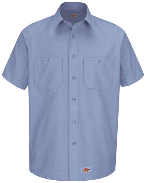 Custom Embroidered - Dickies - Men's Short Sleeve Work Shirt - WS20