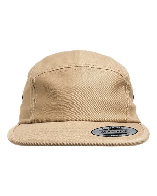 Custom Embroidered - YP Classics - Classic Jockey Flat Bill Cap - 7005