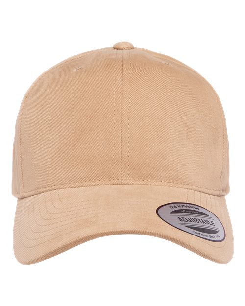Custom Embroidered - YP Classics - Structured Brushed Twill Cap - 6363V