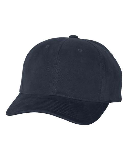 Custom Embroidered - YP Classics - Structured Brushed Twill Cap - 6363V