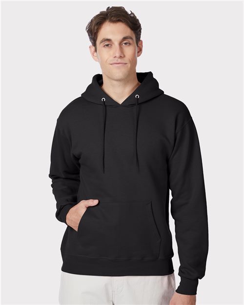 Custom Embroidered - Hanes - Ultimate Cotton® Hooded Sweatshirt - Ash - F170