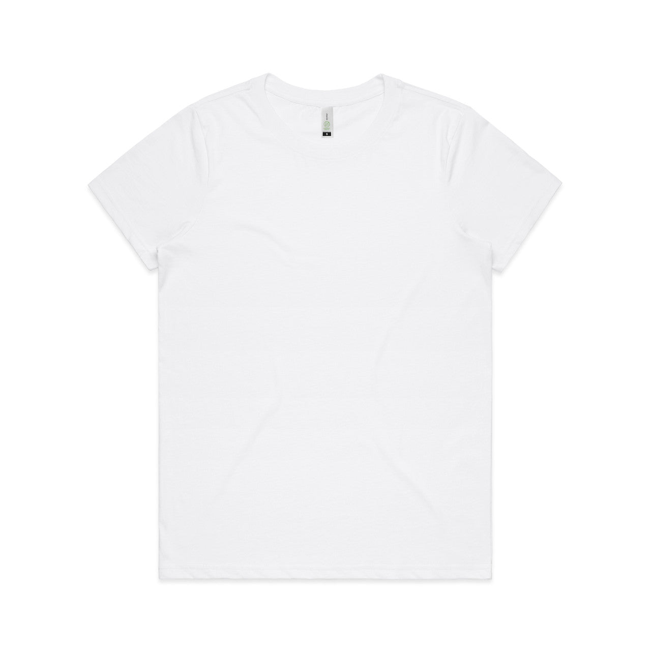 Custom Embroidered or DTF Printed - Wo's Maple Organic Tee | 4001G