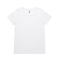 WO'S SHALLOW SCOOP TEE - 4011