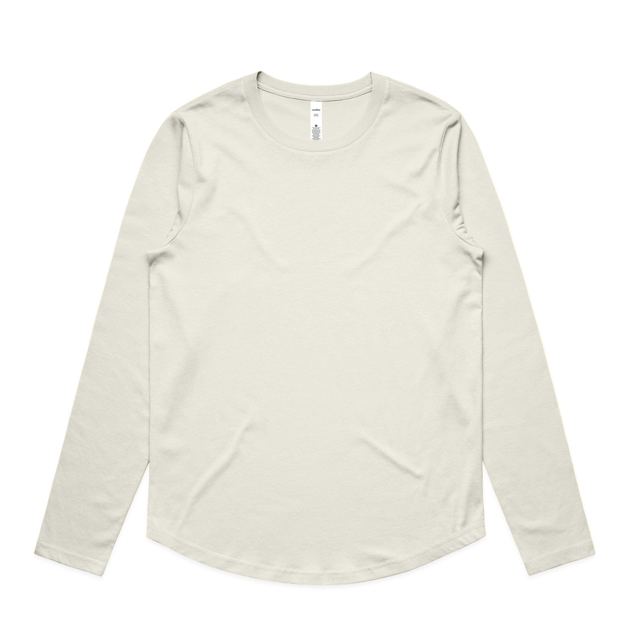 Custom Embroidered or DTF Printed - Wo's Maple Curve L/S Tee | 4021