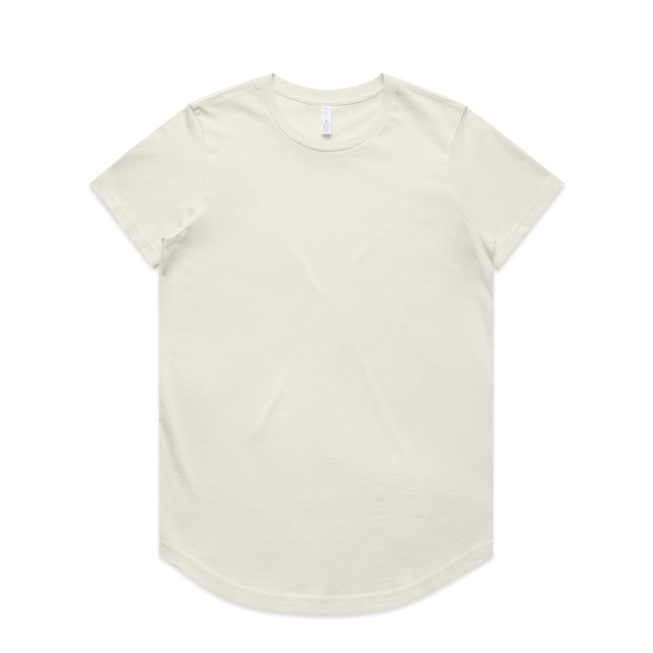 Custom Embroidered or DTF Printed - Wo's Maple Curve Tee | 4024