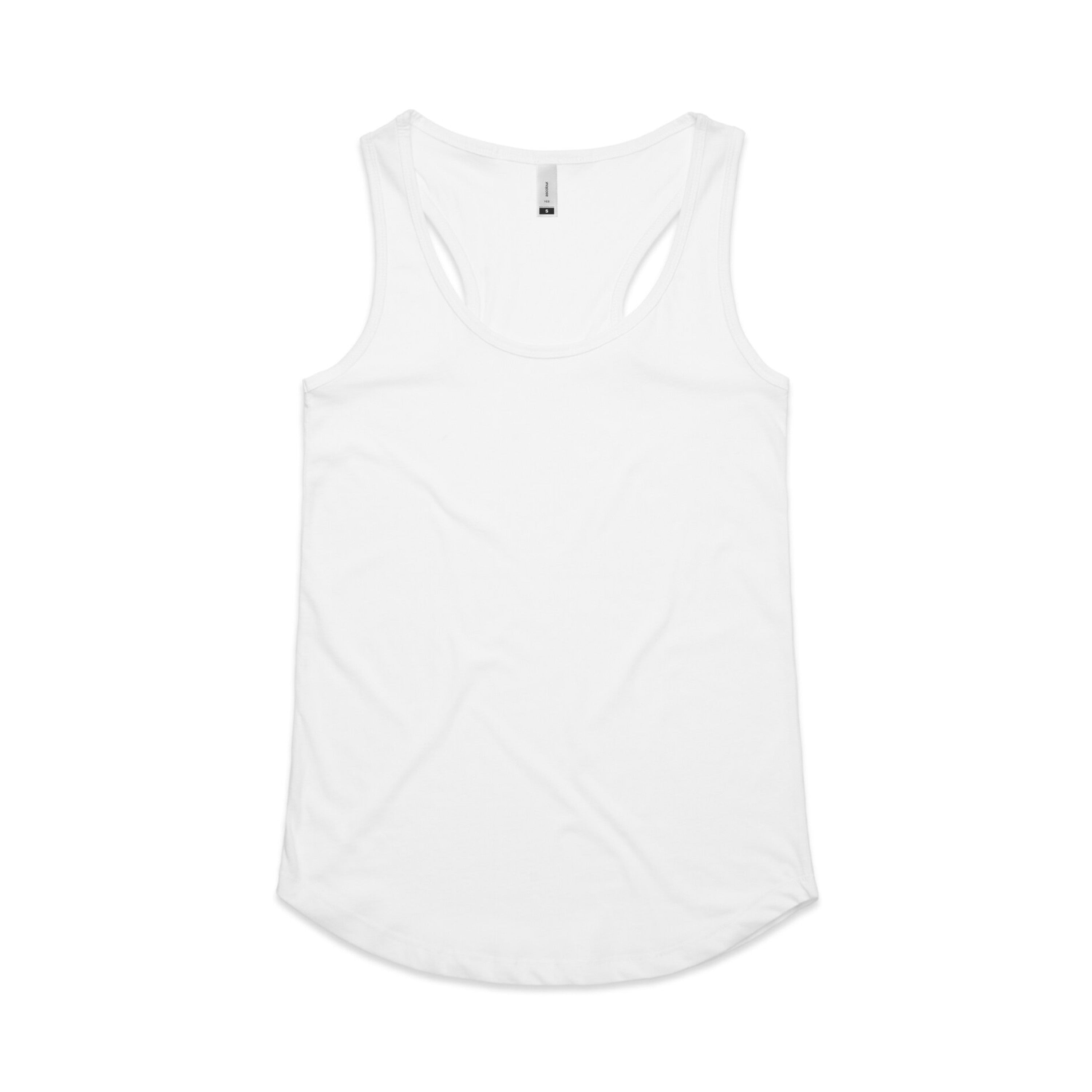 WO'S YES RACERBACK TANK - 4045