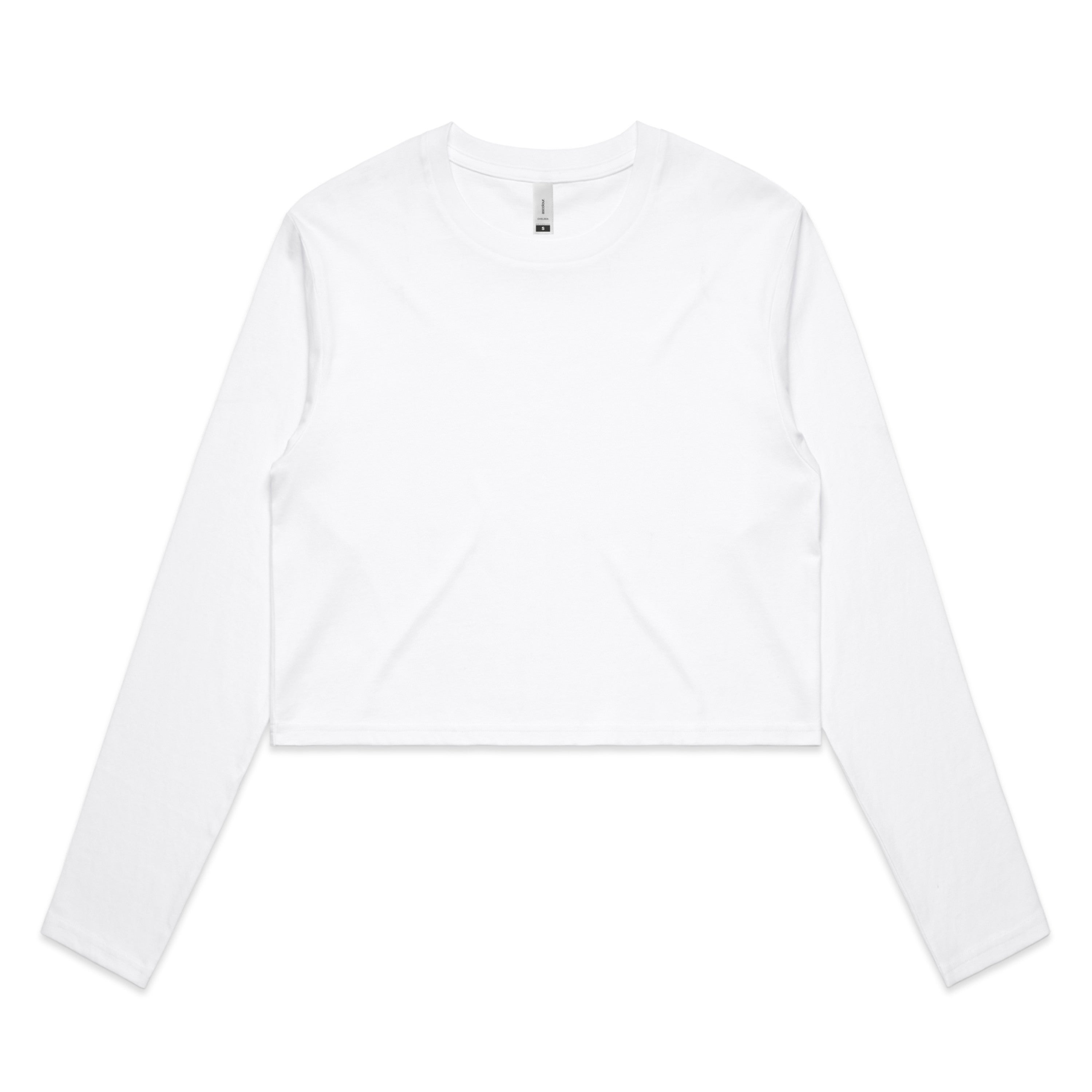 WO'S CROP L/S TEE - 4058