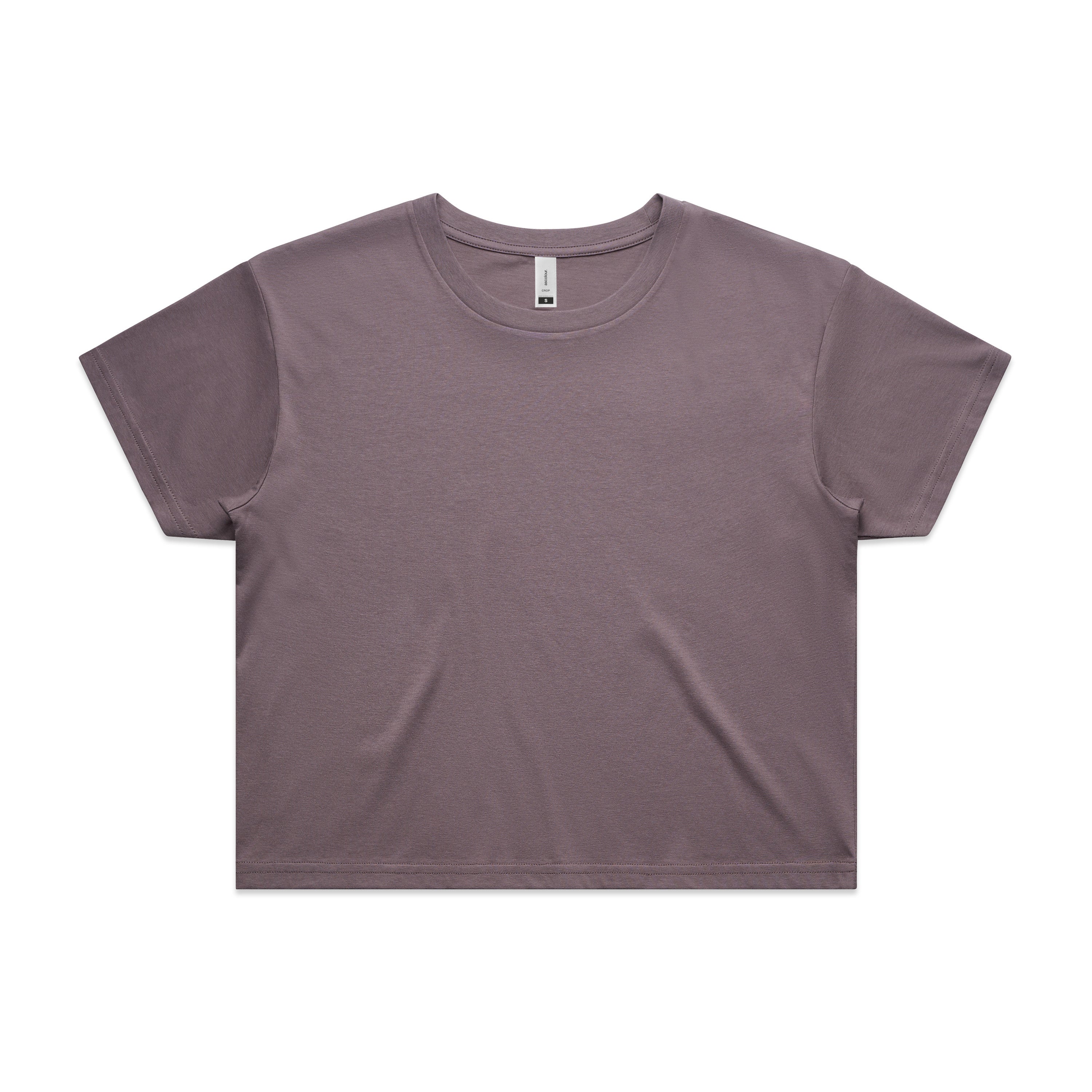 WO'S FADED CROP TEE - 4062F