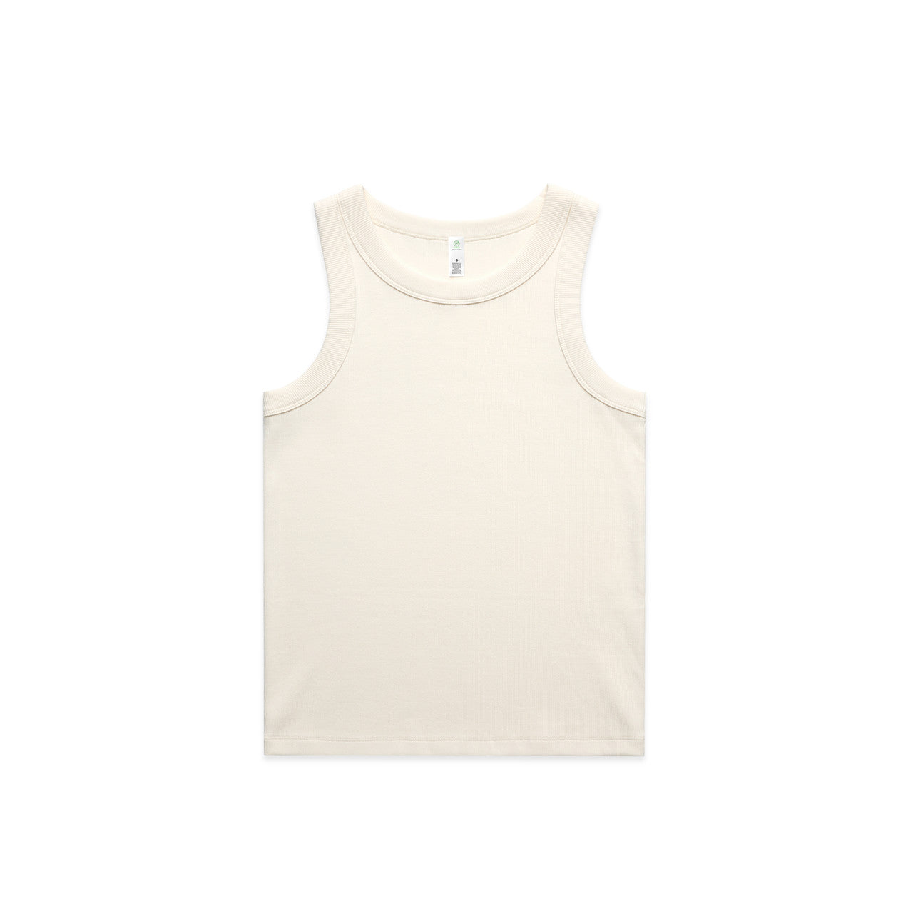 Custom Embroidered or DTF Printed - Wo's Organic Rib Tank | 4063G