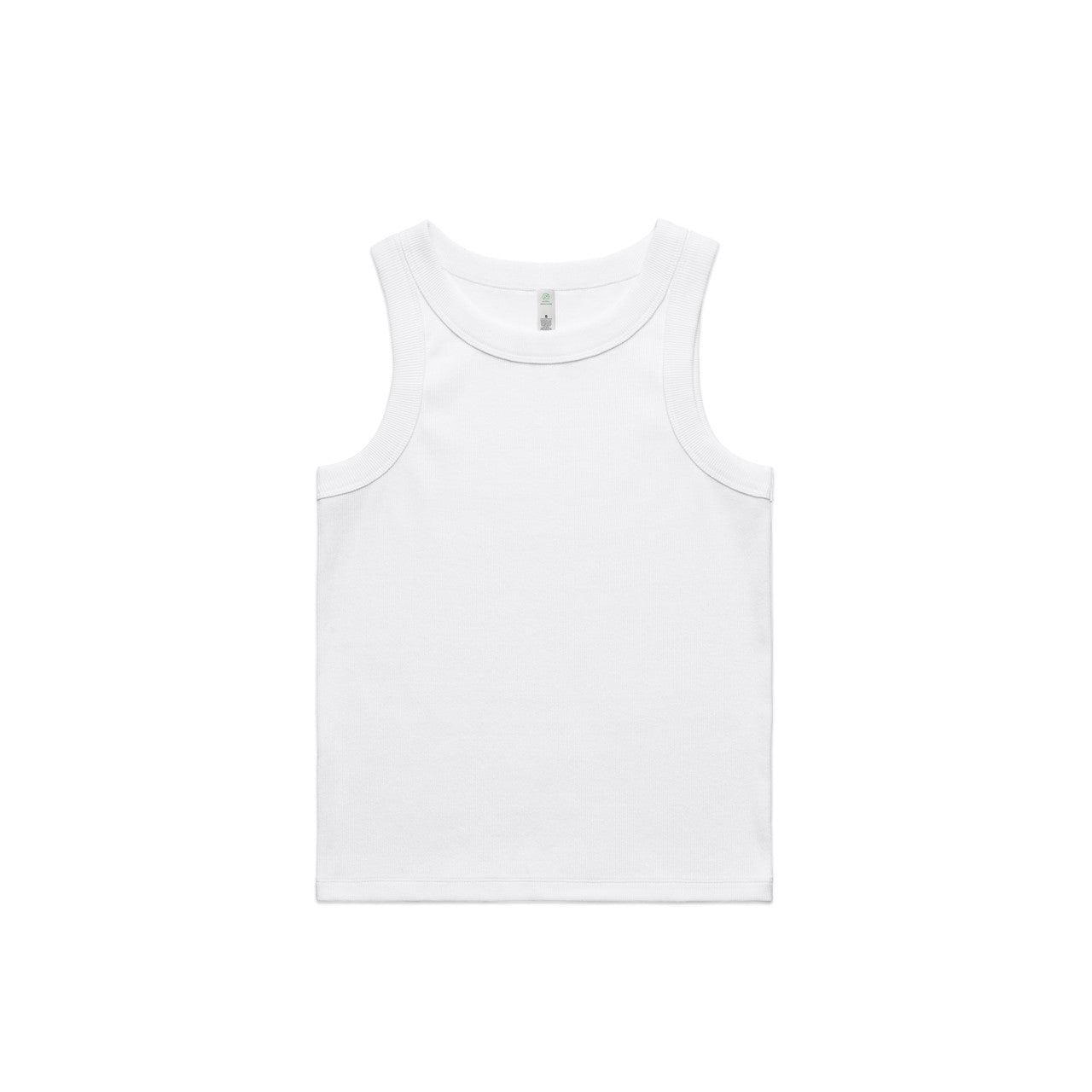 Custom Embroidered or DTF Printed - Wo's Organic Rib Tank | 4063G