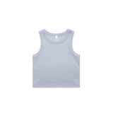 WO'S ORGANIC RIB CROP TANK - 4064G