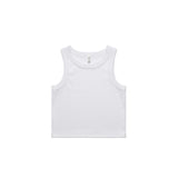 WO'S ORGANIC RIB CROP TANK - 4064G