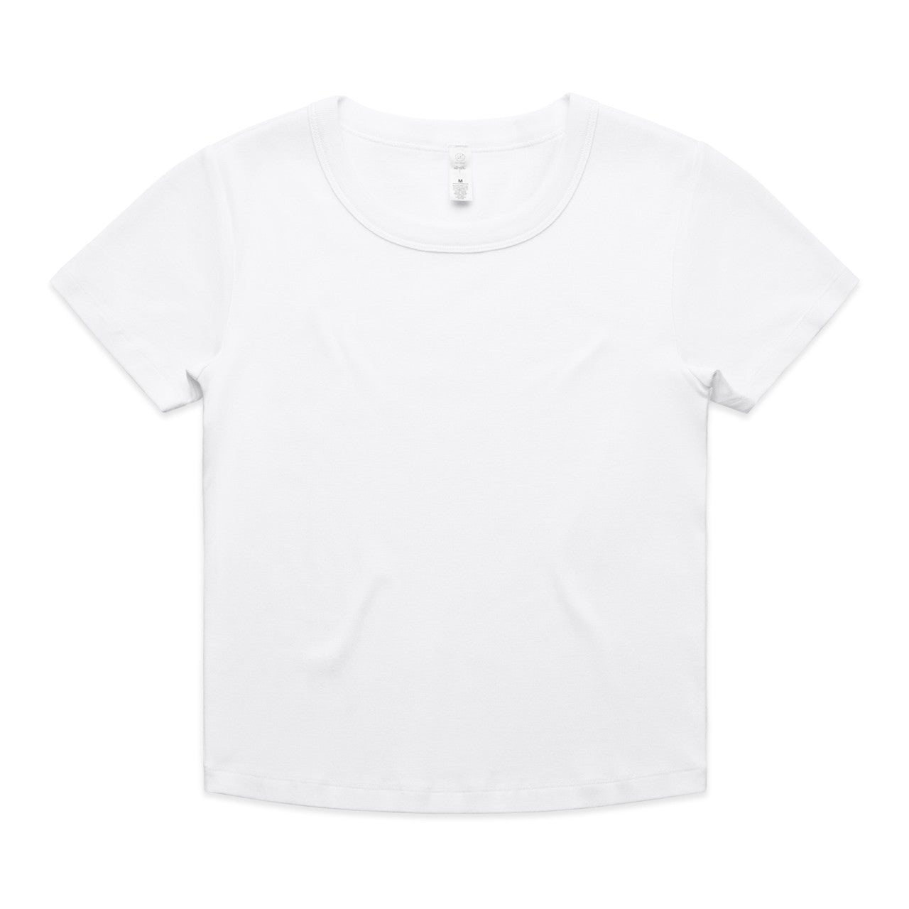 Custom Embroidered or DTF Printed - Wo's Organic Rib Baby Tee | 4074