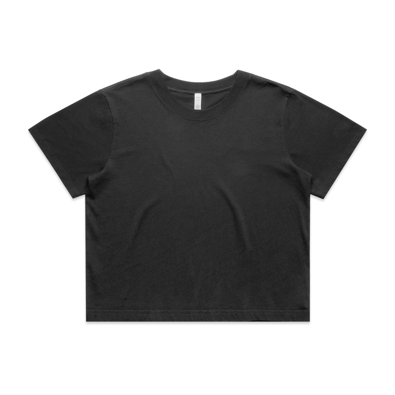 Custom Embroidered or DTF Printed - Wo's Heavy Faded Crop Tee | 4089