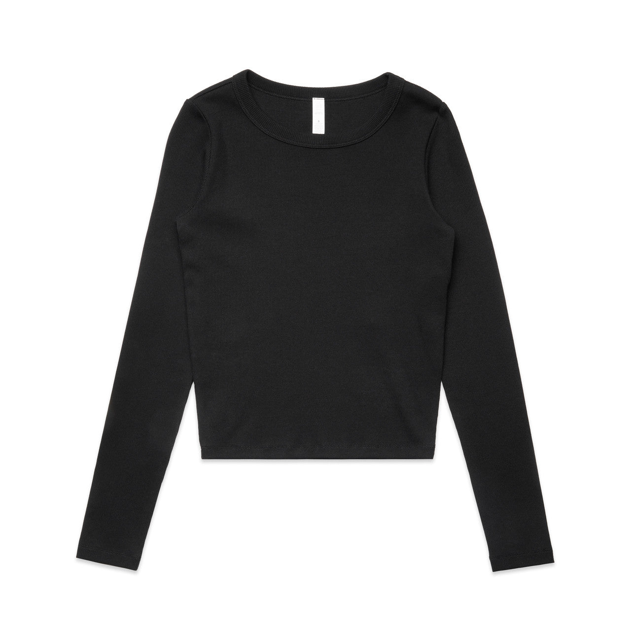 Custom Embroidered or DTF Printed - Wo's Organic Rib L/S Tee | 4096