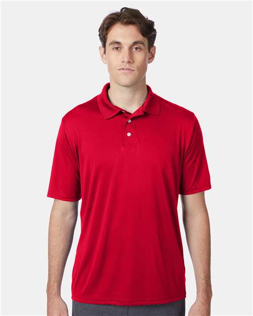 Custom Embroidered - Hanes - Cool DRI® Polo - 4800