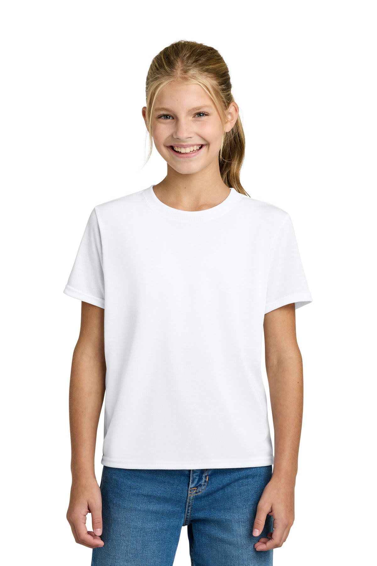 Custom Embroidered or DTF Printed - Gildan ®  Youth Gildan Performance ®  T-Shirt. 42000B