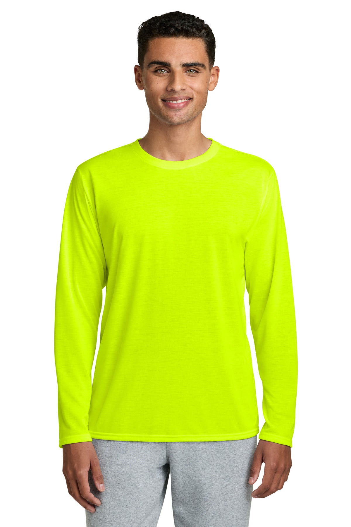 Custom Embroidered or DTF Printed - Gildan Performance ®  Long Sleeve T-Shirt. 42400