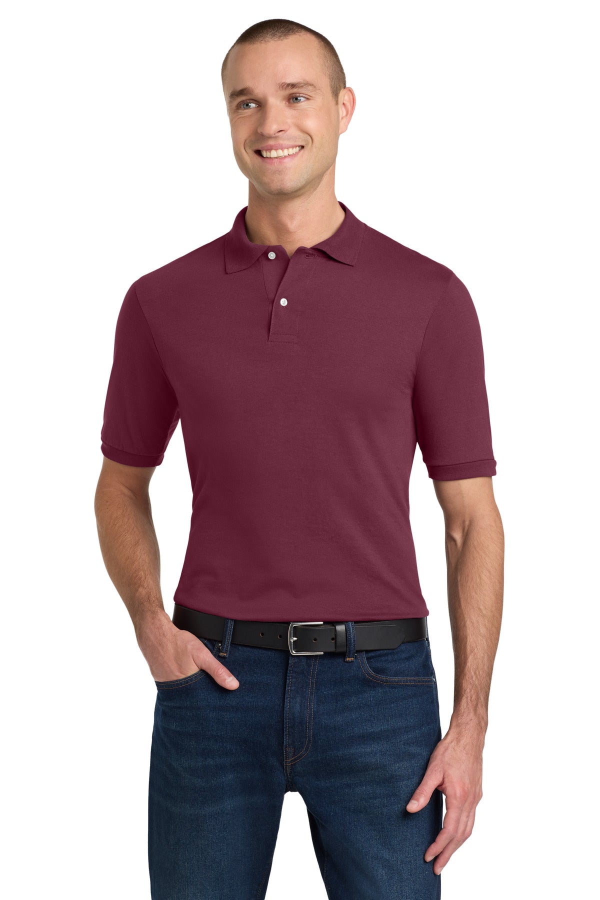 Custom Embroidery or DTF Print - Jerzees ®  Dri-Power ®  Sport Shirt. 437M