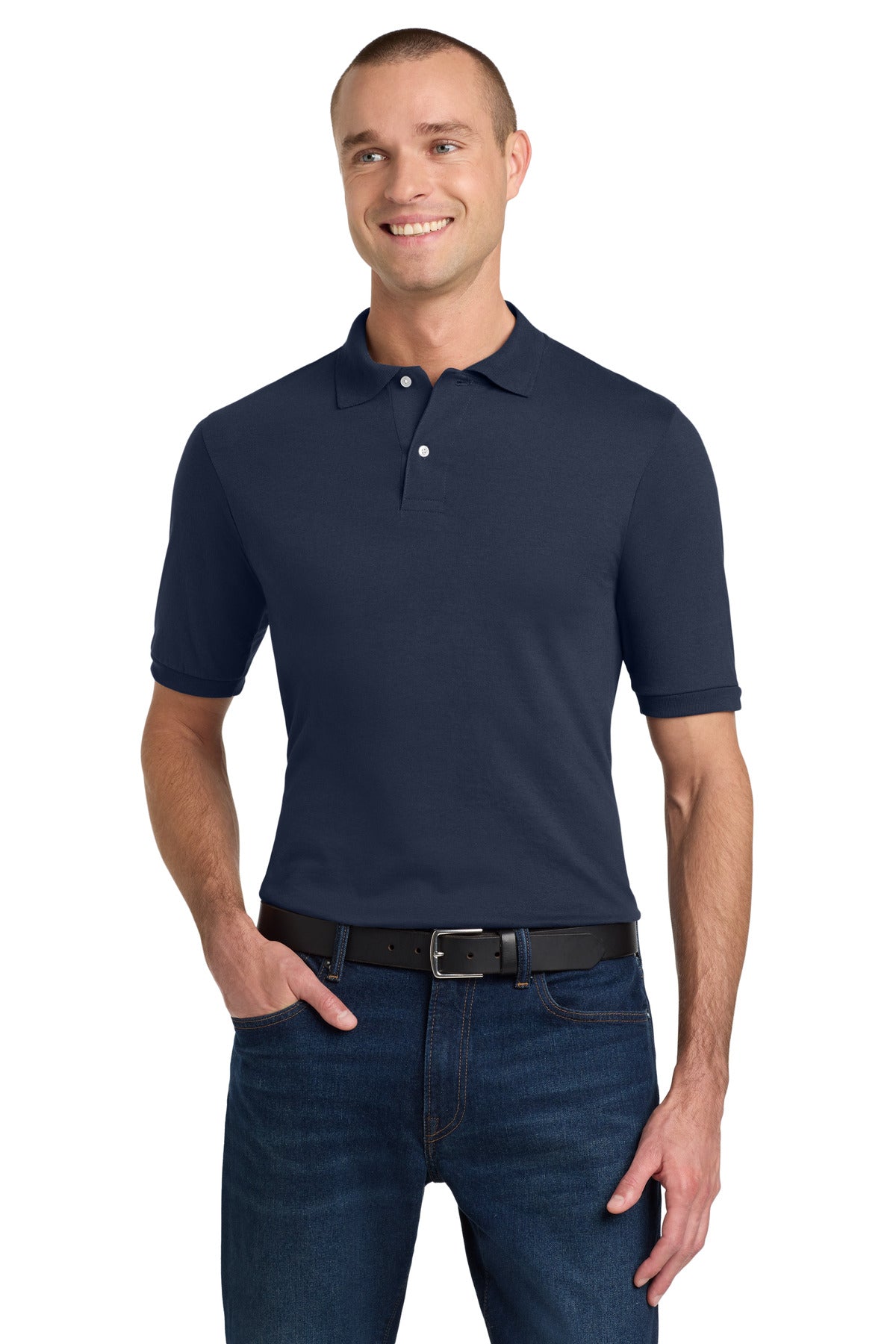 Custom Embroidery or DTF Print - Jerzees ®  Dri-Power ®  Sport Shirt. 437M