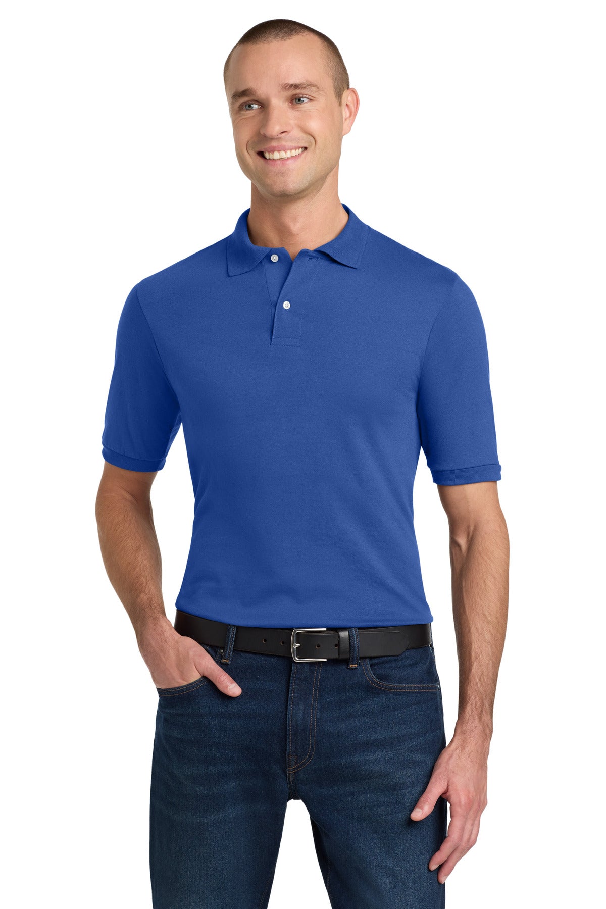 Custom Embroidery or DTF Print - Jerzees ®  Dri-Power ®  Sport Shirt. 437M
