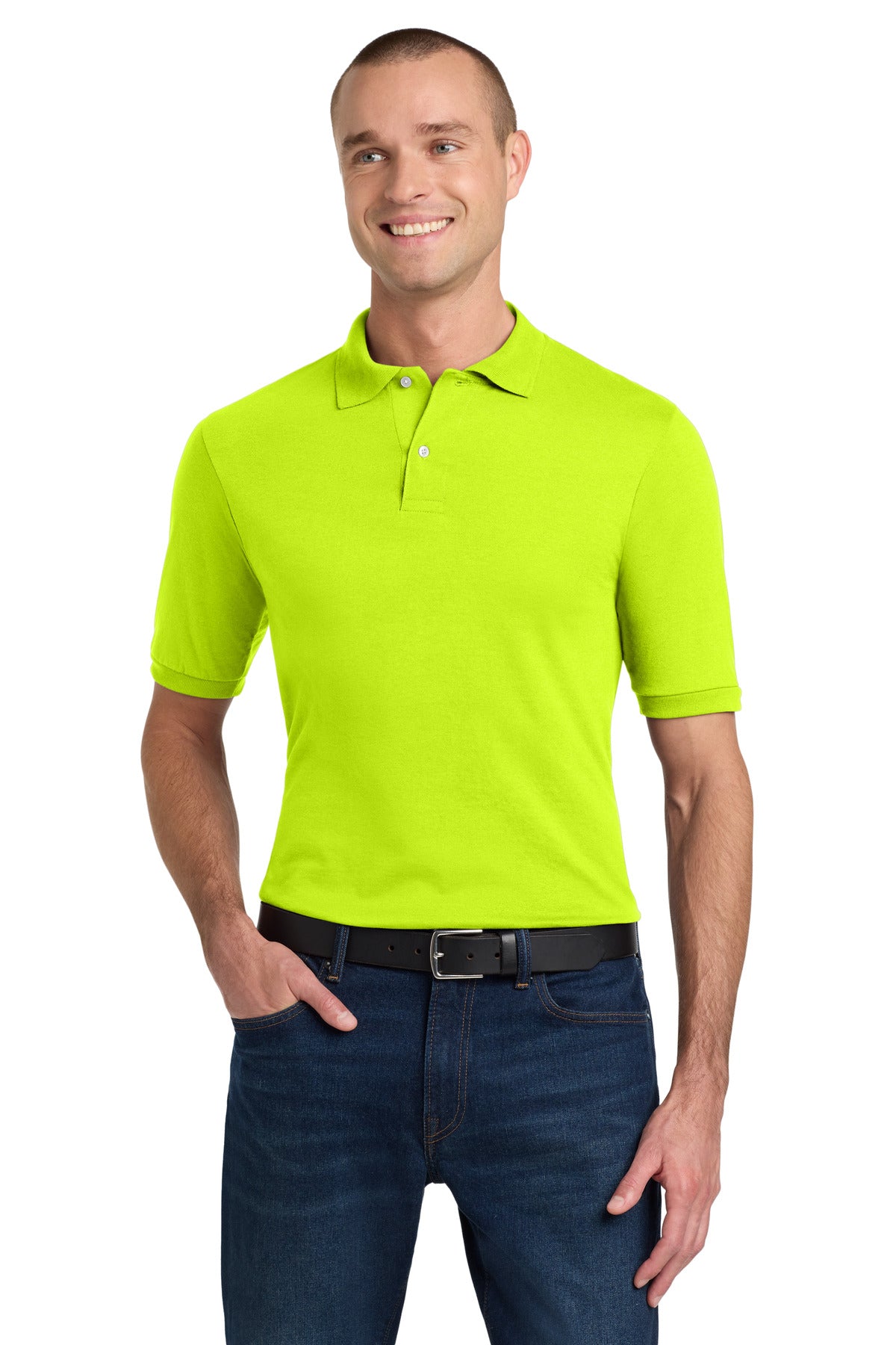Custom Embroidery or DTF Print - Jerzees ®  Dri-Power ®  Sport Shirt. 437M