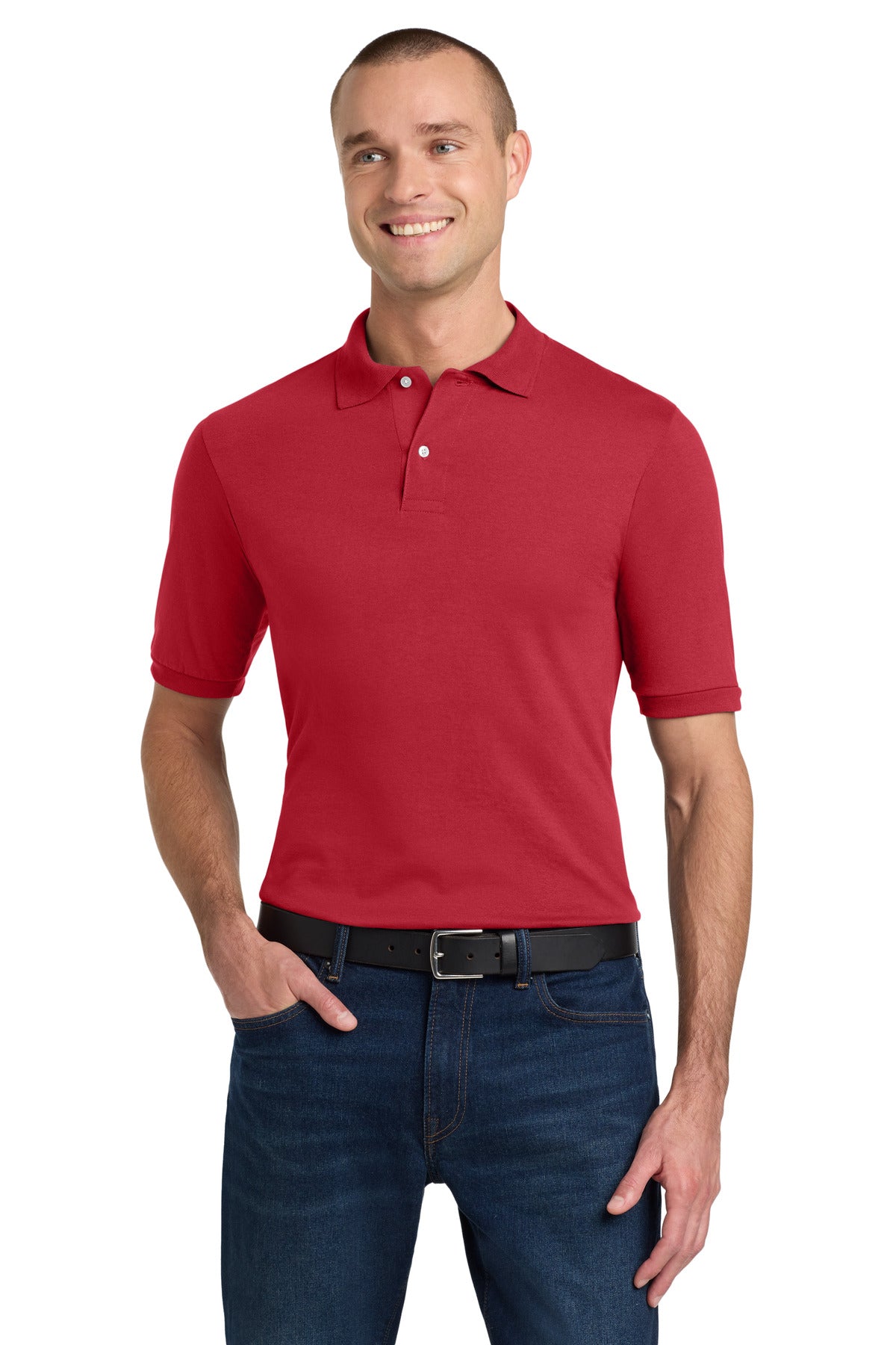 Custom Embroidery or DTF Print - Jerzees ®  Dri-Power ®  Sport Shirt. 437M