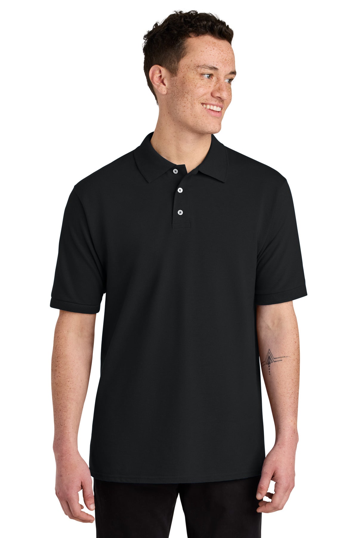 Custom Embroidery or DTF Print - Jerzees ®  Unisex Premium Ring Spun Cotton Pique Sport Shirt 443M