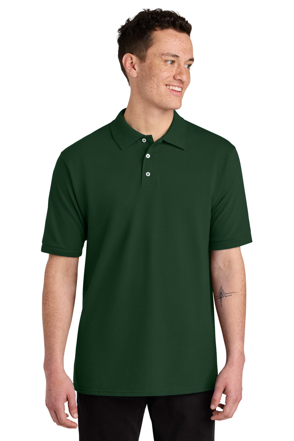 Custom Embroidery or DTF Print - Jerzees ®  Unisex Premium Ring Spun Cotton Pique Sport Shirt 443M