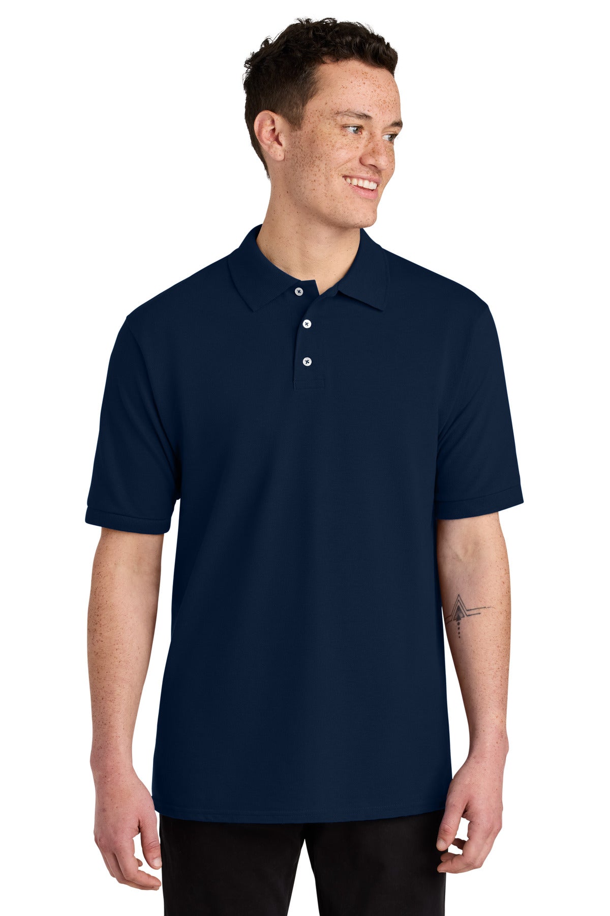 Custom Embroidery or DTF Print - Jerzees ®  Unisex Premium Ring Spun Cotton Pique Sport Shirt 443M