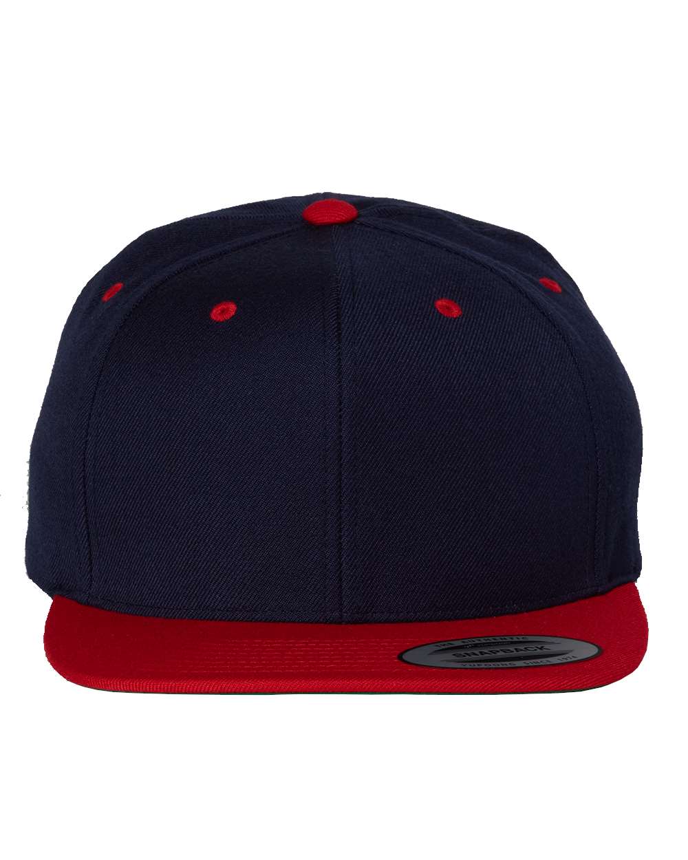 Custom Embroidery - YP Classics - Premium Flat Bill Snapback Cap - 6089M