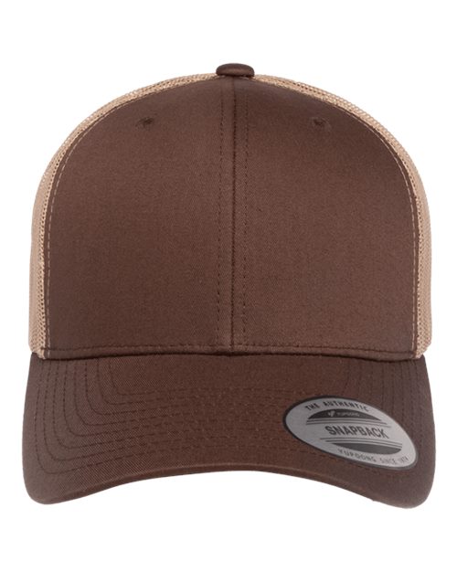 Custom Embroidered - YP Classics - Retro Trucker Cap - 6606