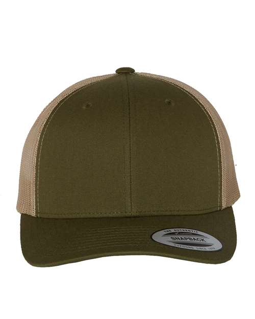 Custom Embroidered - YP Classics - Retro Trucker Cap - 6606